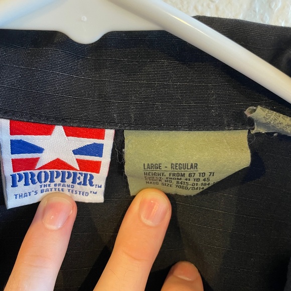 Nylon Military Style Fieldjacket - Picture 2 of 3